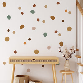 Nursery Polka Dot Wall Stickers