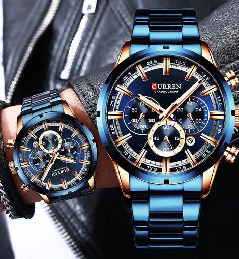 Mens Waterproof Luxuries Wrist Watches