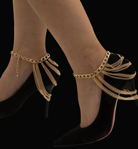 New Fashion High Heel Shoe Simple Foot Ankle