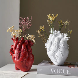 New Heart Vase Decorative