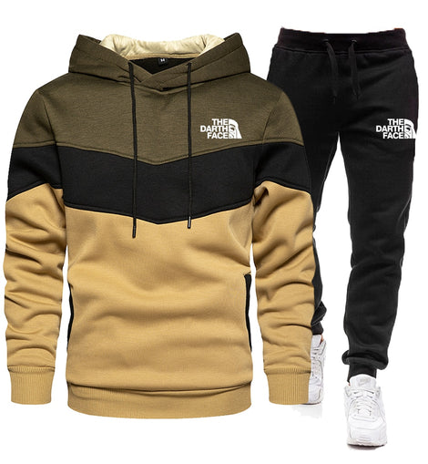 Men hoodies pants 2-piece set