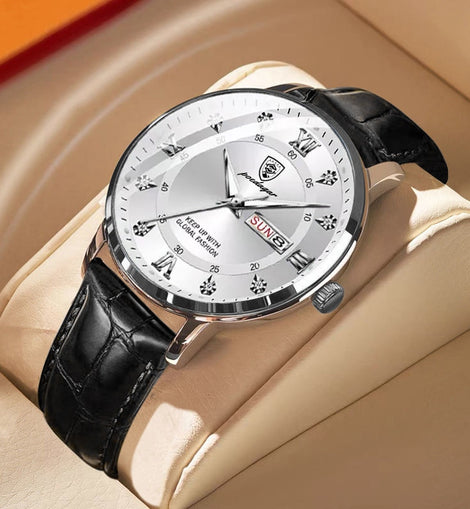 Men Fashion High Quality Leather Watches