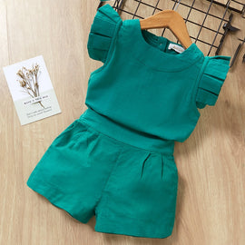 Summer New Style Brand  Baby Girls Clothes