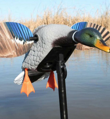 3D Flying Duck Sculpture